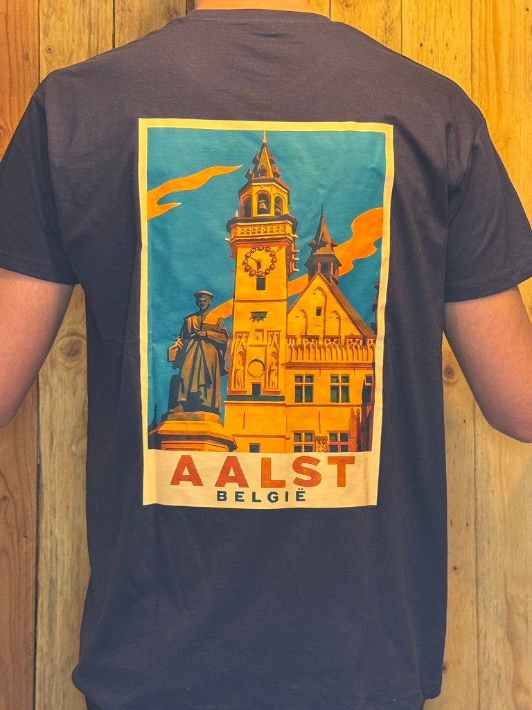 t-shirt met rugopdruk Posters Aalst
