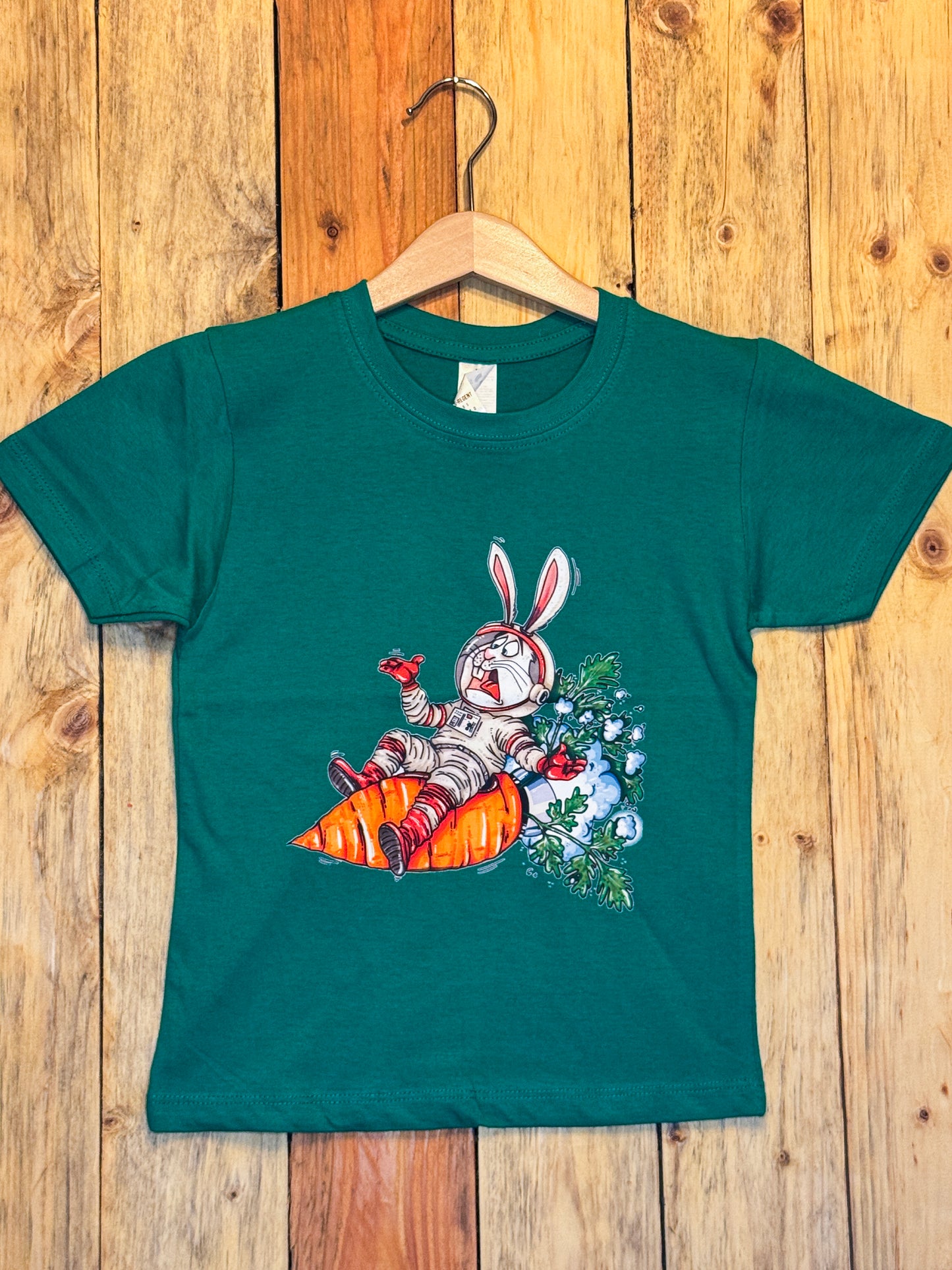 Kinder t-shirt Ruimte Konijn
