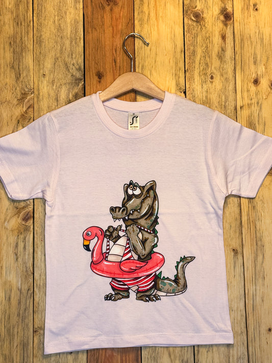 Kinder t-shirt Krokodil