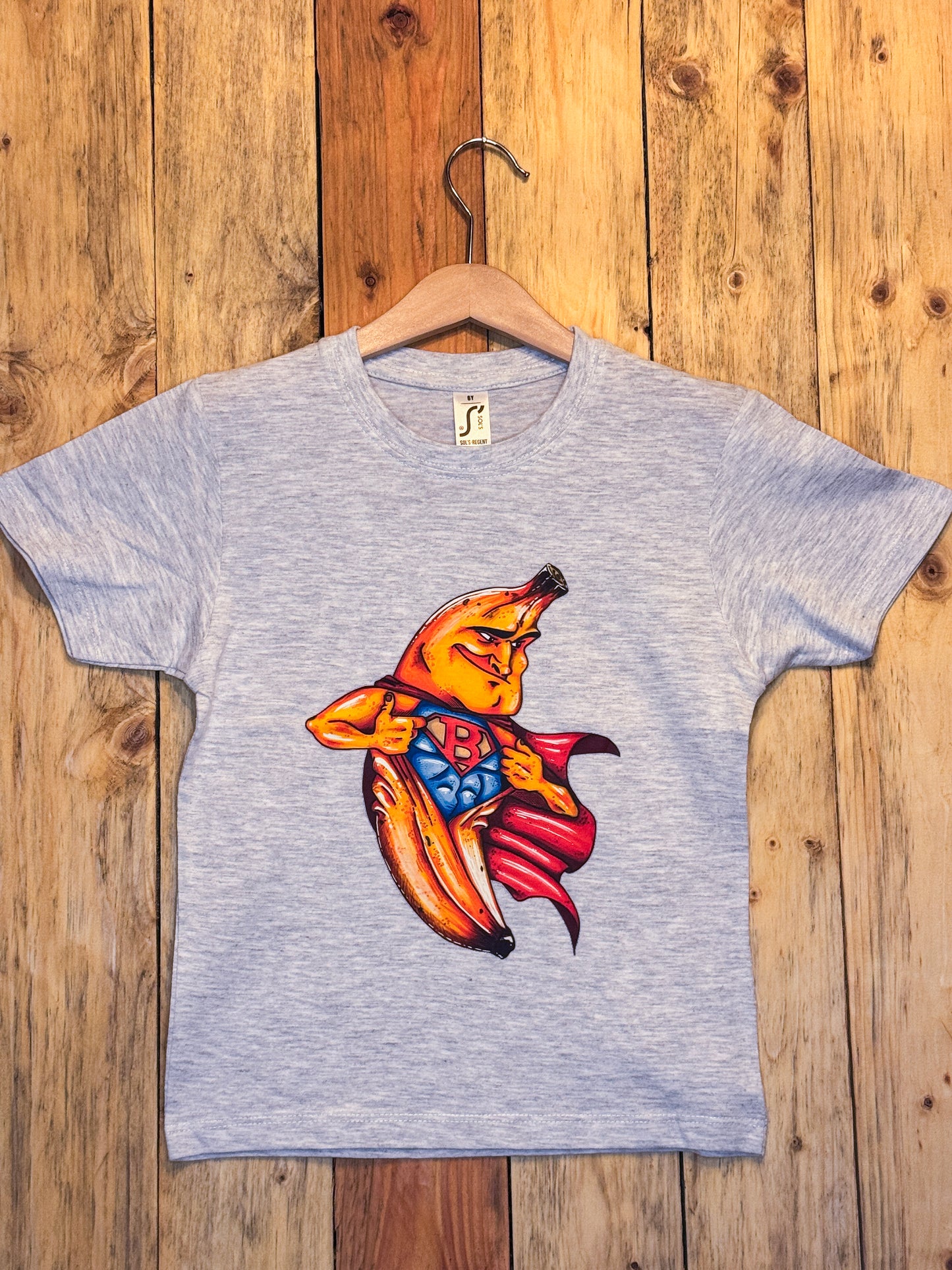 Kinder t-shirt Super Banaan