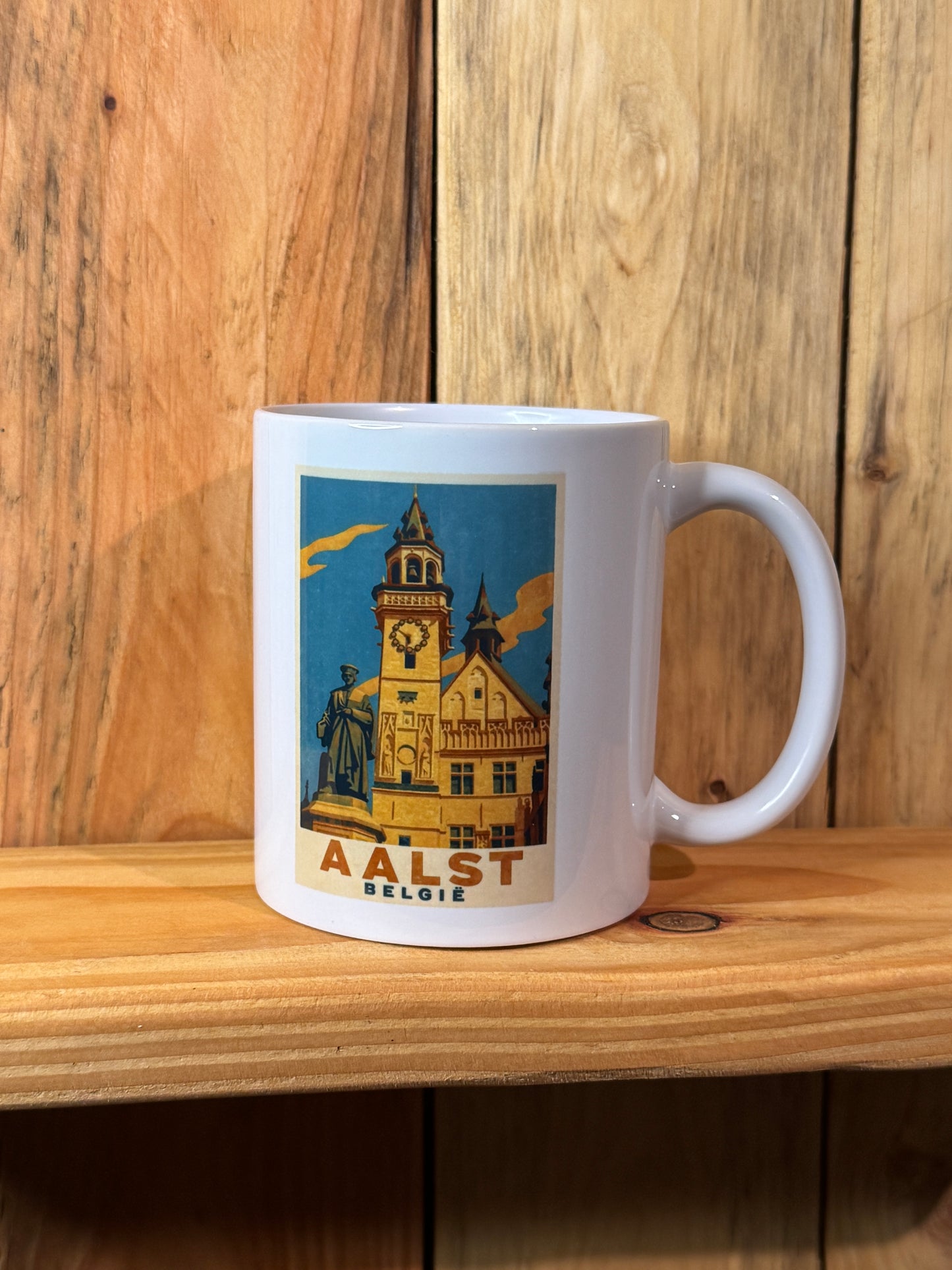 Koffietas met verschillende keuzes opdrukken Aalst