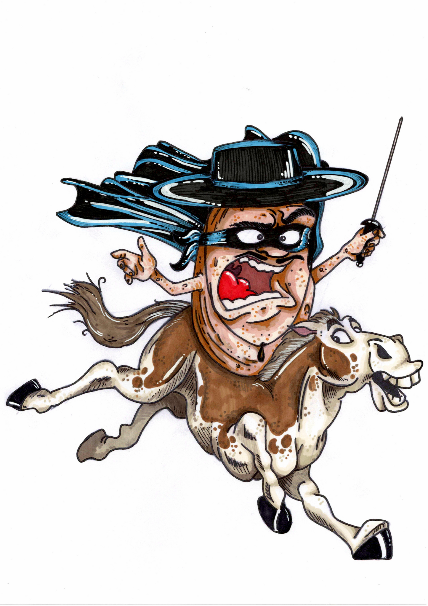 Kinder t-shirt Patat Zorro