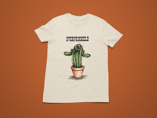 T-shirt with Greek God belly print