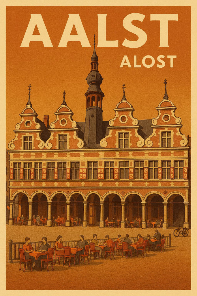 Bloempot met verschillende keuzes opdrukken Aalst